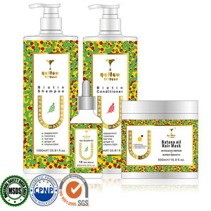 Shampooing pour la croissance des cheveux à base de plantes avec formule anti-chute de cheveux, marque privée personnalisable pour les salons et la distribution au détail - Product Image 1