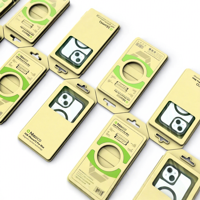 Sustainable Molded Pulp Paper Packaging for Mobile Phone Accessories Custom Molded Pulp Trays for Consumer Electronics