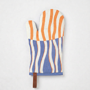 Gants de four épais de haute qualité, résistants aux hautes températures, en coton et lin, pour la cuisine domestique et la pâtisserie - Product Image 1