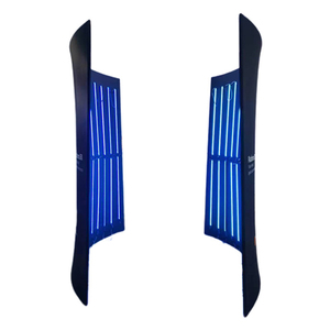 Xách tay tùy chỉnh thiết kế bên Thiết bị thay đổi LED Backdrop nhôm căng thẳng vải 360 Photo Booth bao vây - Product Image 6