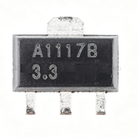 Nouveau régulateur linéaire LDO CJA1117B-3.3 SOT-89-3L IC 3.3V 1A SMD pour puce d'alimentation MCU