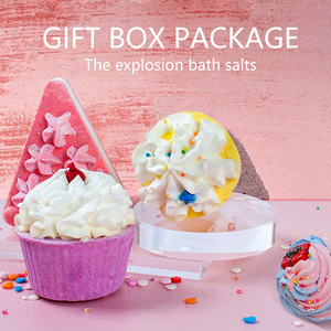 Bombes de bain artisanales vegan écologiques parfumées à la lavande, personnalisables avec logo privé, lot de 10, couleurs variées - Relaxantes - Product Image 4