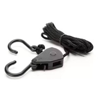 Cordon de tirage coupe-vent pour auvent extérieur avec poulie, cordon de levage réfléchissant fixe, cordon de suspension réglable