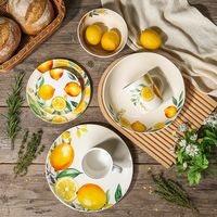 Vaisselle en céramique pour restaurant, hôtel, mariage, bols, assiettes, services de table