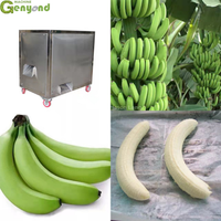 Weegbree Dunschiller Kleine Bananenschil En Snijmachines Goedkope Groene Bananenschilmachine