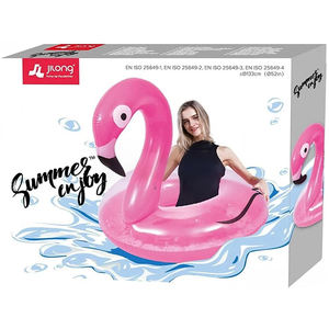 Anillos de natación de flamencos inflables encantadores de tubo de PVC de alta calidad - Product Image 4