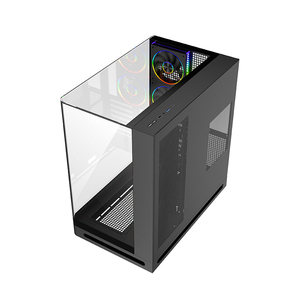 Caja de Juego ATX con Panel Frontal de Vidrio Templado Curvo, Lista para <span class=keywords><strong>BTF</strong></span>, Admite Refrigeración por Agua de 360 mm y GPU de 430 mm de Largo - Product Image 3