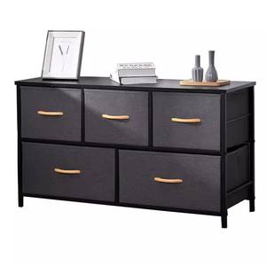 Commodes de rangement modernes multi-usages en tissu pour enfants, armoires réglables pour bébés, armoire de rangement <span class=keywords><strong>à</strong></span> cadre métallique, grande capacité de rangement - Product Image 6