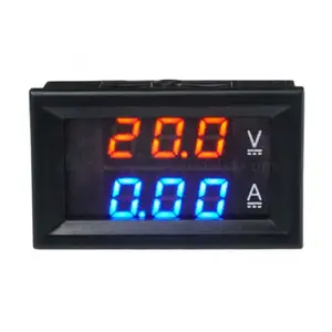 0.28 "Rood Blauw Led Dc 100V 10a Voltmeter Ampèremeter Blauw + Rood Led Amp Dual Digital Volt Meter Meter Spanningsstroom Thuisgebruik Tool