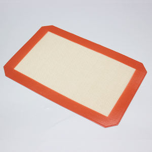 Fácil de Guardar, Fácil de Limpiar, Asistente de Repostería Naranja, Tapete de Silicona para Hornear - Product Image 1