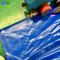 Bâche PVC sur mesure robuste, découpe sur mesure, couverture imperméable, tissu résistant aux UV 420-800 g/m²
