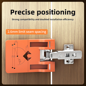 Localisateur de charnières magnétique en plastique ABS Imbot - Outil pour charnières de porte de placard de 35 mm avec conception de dossier étendu pour un perçage précis - Product Image 5