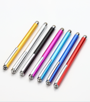 WK WK118 Stylus Sudut Lebar Responsif untuk Tablet Kindle E-Reader Ujung Kain Konduktif Bodi Logam Aluminium Catatan Digital Mobile