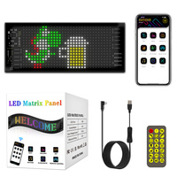 Écran LED 12v, écran LED Demon Eye, écran LED programmable par application, écran LED pour voiture