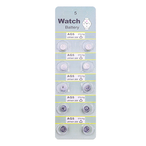 AG10แบตเตอรี่0% HG PB AG12 <span class=keywords><strong>AG13</strong></span> AG3 AG1 AG5ถ่านกระดุมแบบอัลคาไลน์แบบใช้แล้วทิ้ง LR754 AG5 - Product Image 1