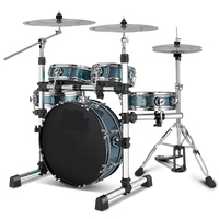 Professional Musical Percussion Instrument Jazz Drum Set 5 Drums Kits 3 Cymbals for Beginner