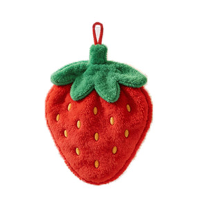 Jiemeirui - Toalla de Mano Colgante con Dibujos Animados, de Felpa de Coral, Gruesa, de Secado Rápido, para Cocina, con Logotipo Personalizado, para Niños - Product Image 2