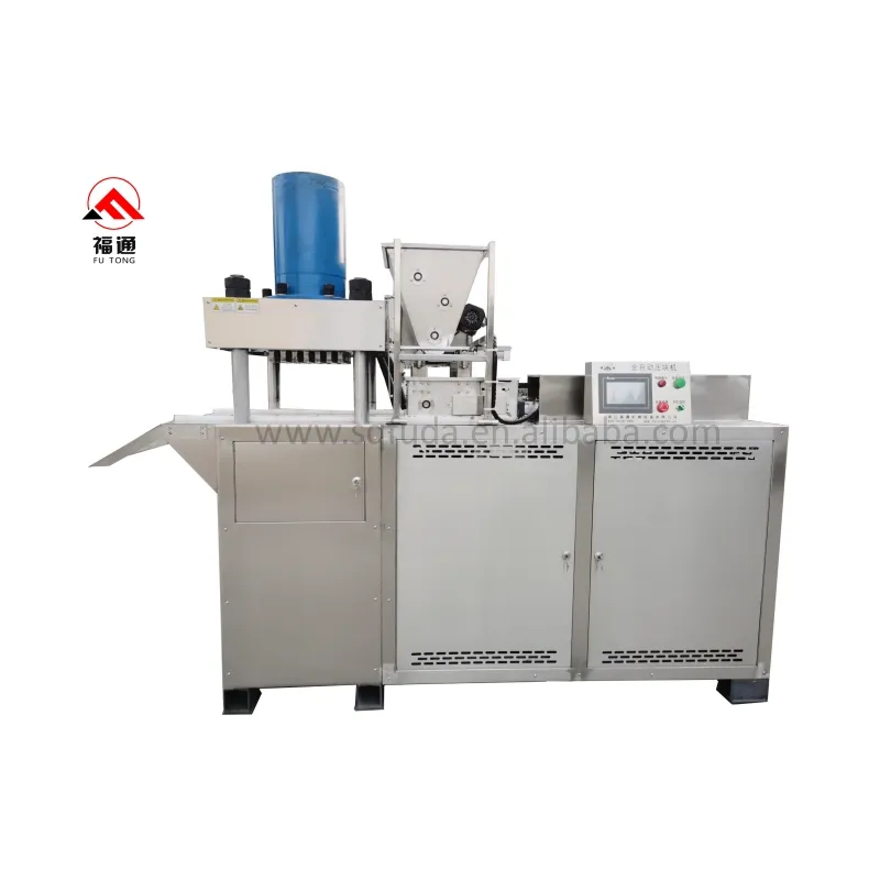 Machine de moulage de biscuits par compression automatique d'approvisionnement d'usine Machine de fabrication de rations comprimées industrielles avec prix d'usine