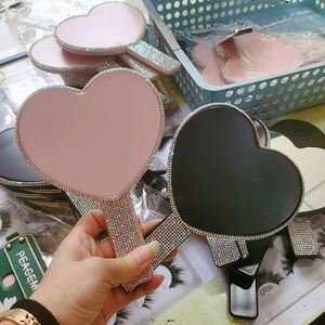 OEM logo Makeup <b>Mirror</b> Cosmetic Hand <b>Mirrors</b> Lash Wholesale Bulk Handheld Heart <b>Mirrors</b> - Product Image 4