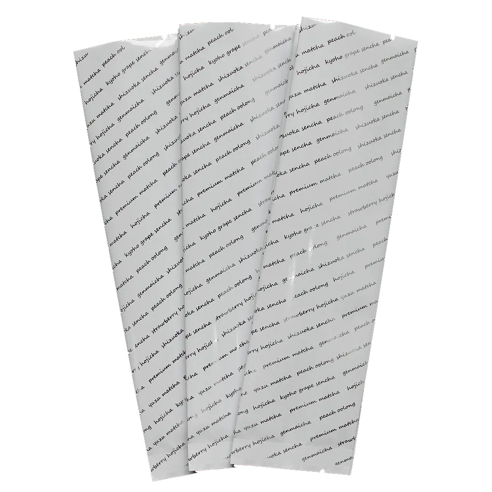Fin Sealed Side Gusset Plastiktüte mit Aluminium folie für die Lebensmittel industrie