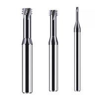 Fraise à dents hélicoïdales pleines 65 pour acier, acier inoxydable, alliages de titane ; Outil de coupe CNC pour centres d'usinage et gravure