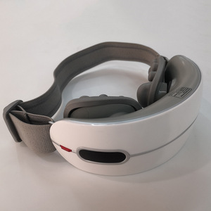 Eye Massager Heated <b>Bluetooth</b> Music 800mAh-1000mAh <b>USB</b> Rechargeable White And Cyan General Use - Product Image 1