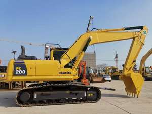 El mejor precio bajo Pc200 Komatsu Excavator Crawler 20 Ton Heavy Machinery Komatsu PC200 Excavger Excavadoras - Product Image 3