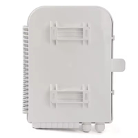 Precio de fábrica 16 núcleos FTTH caja de terminación de fibra óptica 16 puertos Distribución de fibra óptica de acero al aire libre para 4G 3G POE WIFI