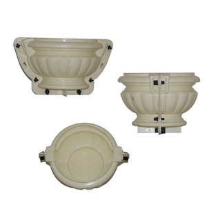 Khuôn Chậu Hoa Bê Tông Giá Rẻ Khuôn Đúc Nhỏ Điêu Khắc Trang Trí Sân Vườn Hình Tròn Đúc Xi Măng - Product Image 2