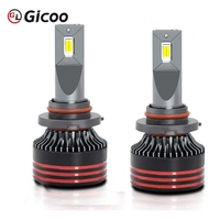 Ampoule de phare de voiture LED M8Pro Gicoo 12V 130W 20000LM 6000K H3/H7, ajustement universel