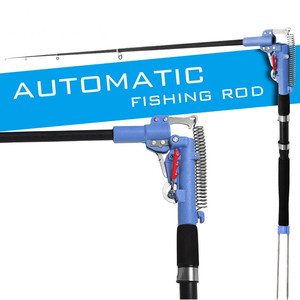 Canna <span class=keywords><strong>da</strong></span> Pesca Automatica in Acciaio Inox per Mare, Fiume e <span class=keywords><strong>Lago</strong></span>, 2.1m 2.4m 2.7m 3.0m, Nuovo Design - Product Image 2