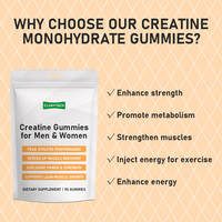 Gummies de créatine les plus vendues pour hommes et femmes : favorisent le métabolisme et renforcent les muscles grâce aux fibres alimentaires