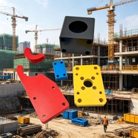 Pièces usinées CNC sur mesure de haute précision en aluminium anodisé pour machines agricoles avec finition de surface par sablage