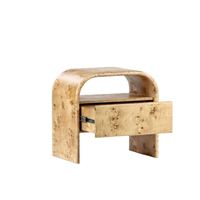 Table de chevet flottante moderne en bois naturel style nordique avec un tiroir, meuble de chambre d'hôtel, armoire de rangement pour chambre à coucher