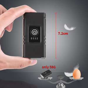 Lampe de poche extérieure double lumière XPE pour le cyclisme, éclairage sportif avec projecteur large, lampe de vélo portable à chargement USB - Product Image 4