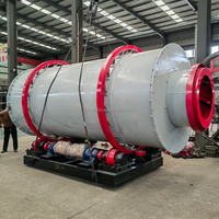 Séchoir rotatif à trois tambours à haute efficacité thermique, directement de l'usine, pour le séchage du sable de silice, du sable de rivière et du gypse