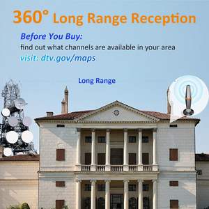 <span class=keywords><strong>Antena</strong></span> de <span class=keywords><strong>TV</strong></span> Digital de Alta Ganancia, 3M, Recepción de 360°, <span class=keywords><strong>Antena</strong></span> <span class=keywords><strong>HD</strong></span> <span class=keywords><strong>para</strong></span> Televisores Inteligentes, Uso en Interiores, Base Magnética Resistente, Recepción de <span class=keywords><strong>TV</strong></span> sin Cables - Product Image 2