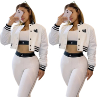 Yüksek Bel Kalça Kaldırıcı Spor Sütyeni + Tayt + Ceket 3 Parça Taytlı Spor Giyim Koşu Yoga Seti