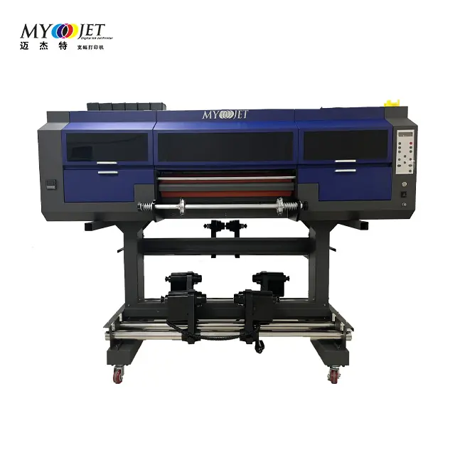 Myjet 60cm Ab Film Dogital Inkjet Uv Dtf Printer All-In-One Multifunctional Crystal Label Sticker Printing Machine