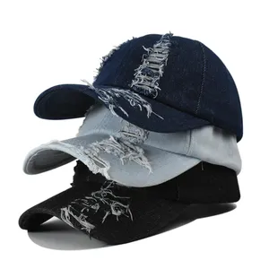Tamanho personalizado Cor bordada algodão lavado Unisex esportes ao ar livre Baseball Cap logotipo bordado Bad Hat 6 painel Baseball Hat