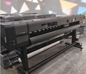 Usine directe 1.9m imprimante à jet d'encre automatique traceur Machine pour tissu Polyester 1 an de garantie solvant - Product Image 1