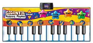Tappetino Musicale Elettronico Gigante da 71 Pollici con 24 Tasti, Tastiera da Ballo Colorata per Bambini con Funzione di Riproduzione, Giocattolo Interattivo - Product Image 5