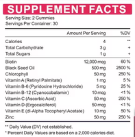 OLLI OEM/ODM Gummies pour la croissance des cheveux, des ongles et de la peau, saveur fraise, collagène, vitamine, biotine, étiquette privée personnalisable, gummies à la biotine
