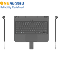 Nueva Laptop Robusta Tipo Tableta 2 en 1 de 12.2 Pulgadas ODM/OEM, a Prueba de Golpes, Desmontable, con Tarjeta SIM, Pantalla Táctil y Teclado