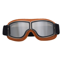 Baikang 8012 gros nouveau modèle jaune lentille lunettes anti uv yeux protecteur moto motocross lunettes