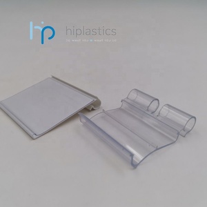 Hiplastics APEHP35 Siêu Thị Cửa Hàng PVC Treo Nhựa Hanshow Giá Tag Label Holders Cho Dây Kệ Hiển Thị - Product Image 2