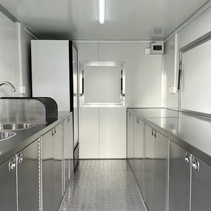 Nuevo Camión de Comida Móvil Retro Moderno de Acero Inoxidable y Fibra de Vidrio, Resistente a la Corrosión, para Helados y Comida Rápida, Uso en Exteriores, Venta al Por Mayor - Product Image 4