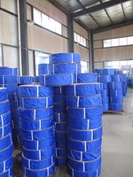 Tuyau d'irrigation agricole plat en PVC de 1 2 3 4 6 8 pouces avec service de découpe, longueur personnalisée pour l'agriculture et l'arrosage