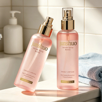 Flacon pulvérisateur cosmétique PET de luxe 100 ml 150 ml avec pulvérisateur à fine brume pour brume visage, soin de la peau, tonique, emballage cosmétique