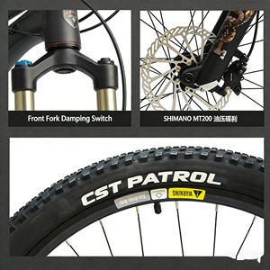 Bicicleta <span class=keywords><strong>de</strong></span> Montaña con Suspensión Completa, Cuadro <span class=keywords><strong>de</strong></span> Aleación <span class=keywords><strong>de</strong></span> Aluminio, 12 Velocidades, Frenos <span class=keywords><strong>de</strong></span> Disco Hidráulicos, 27.5/29 Pulgadas, Cómoda, 29er - Product Image 6